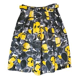 Anthropologie Peony skirt with belt. 2